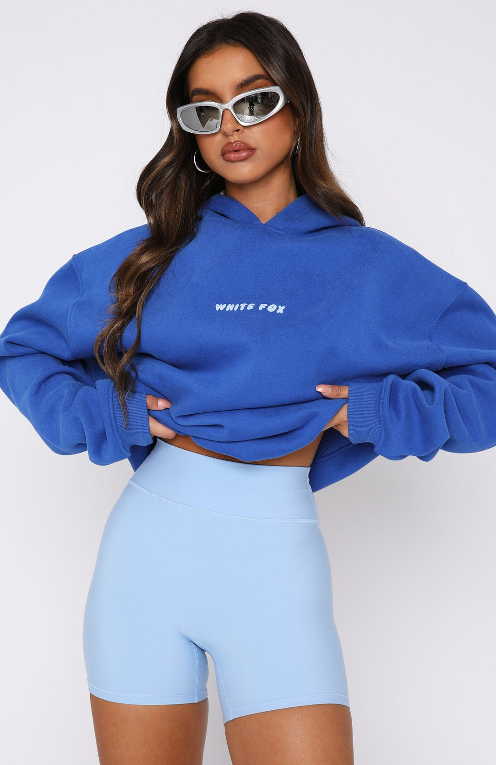 Leisure Series Oversized Cobalt Hoodie