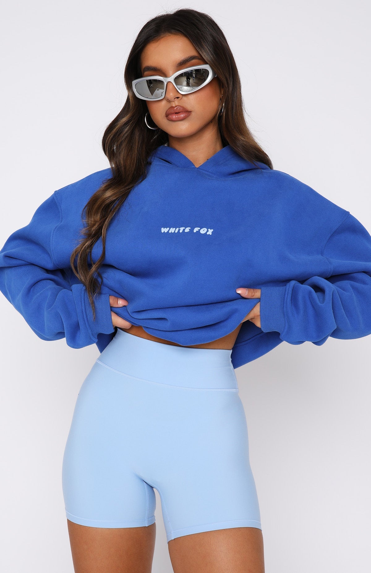 Leisure Series Oversized Cobalt Hoodie