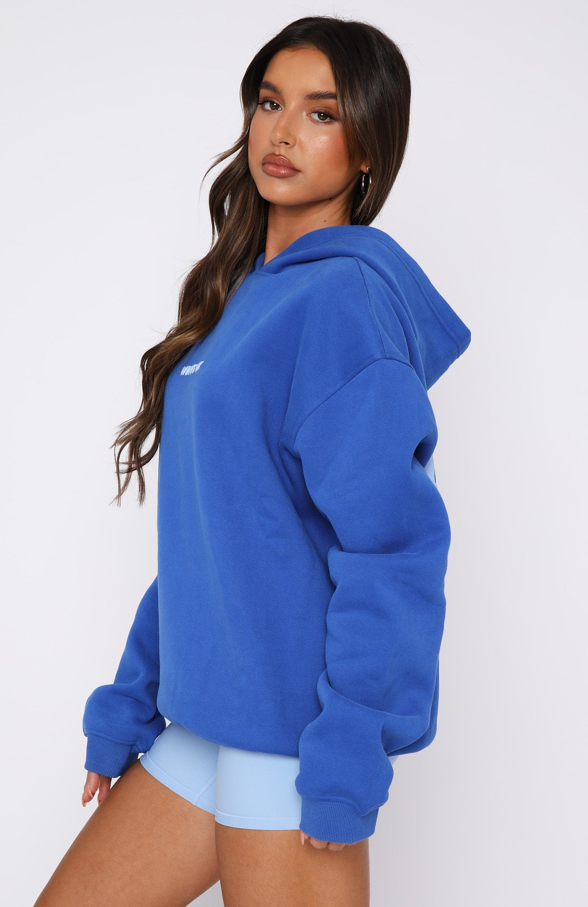 Leisure Series Oversized Cobalt Hoodie