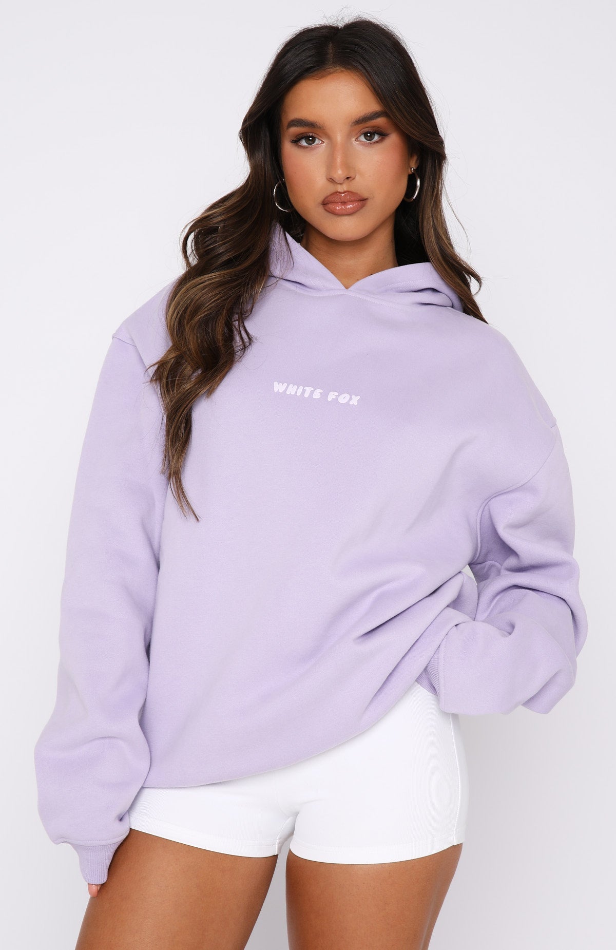 Leisure Oversized Lavender Hoodie
