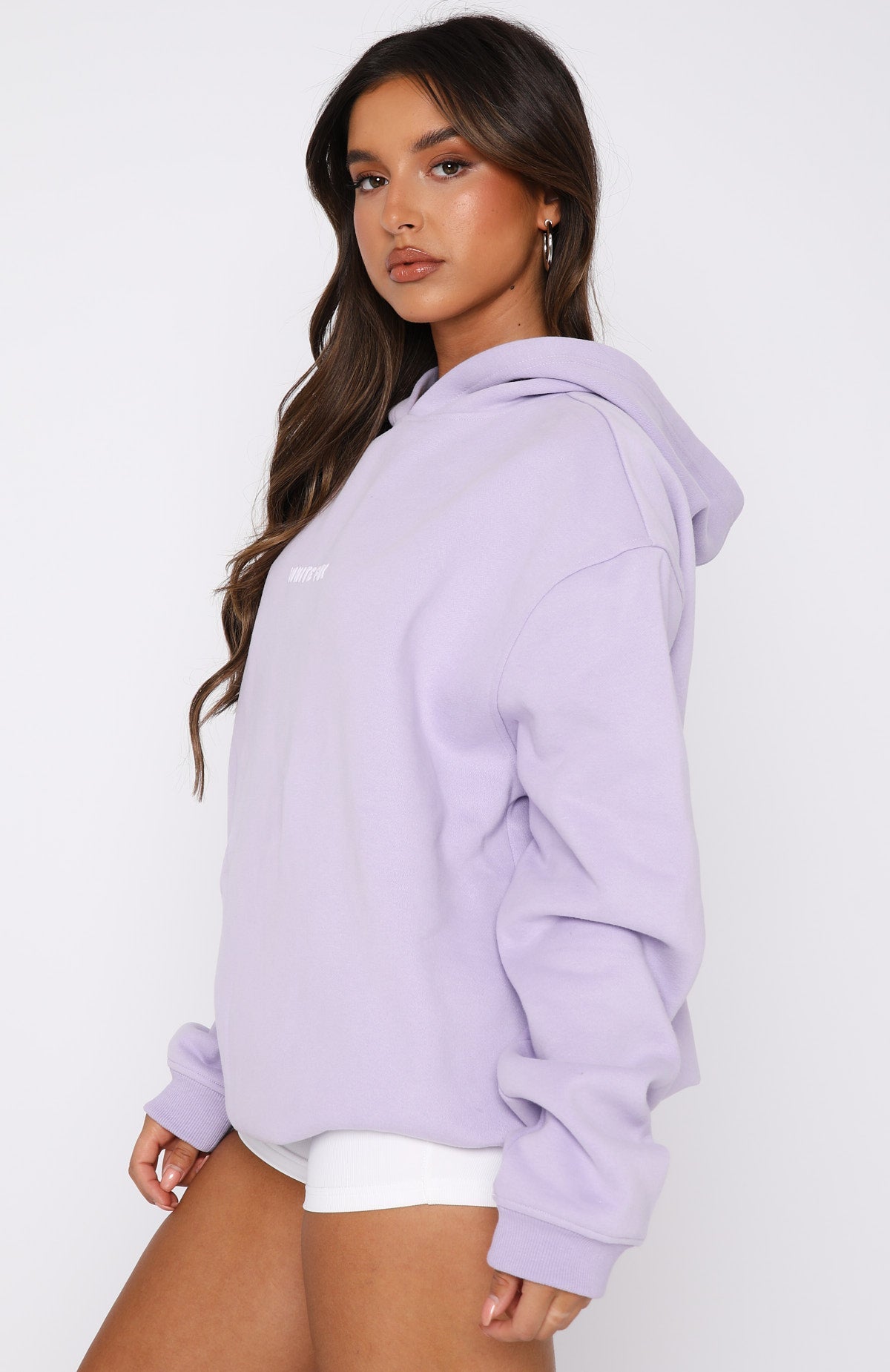 Leisure Oversized Lavender Hoodie