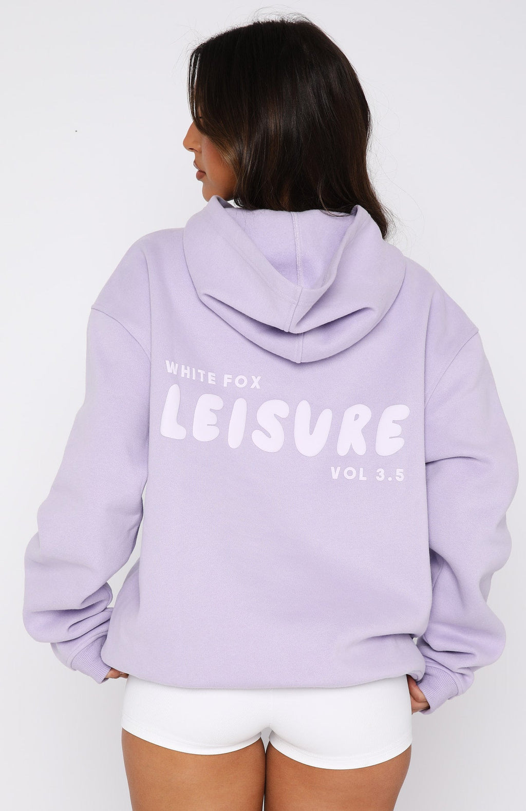 Leisure Oversized Lavender Hoodie