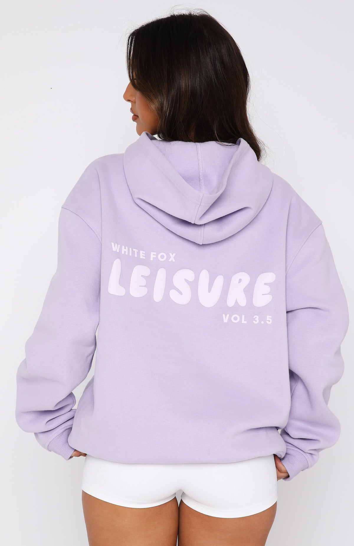 Leisure Oversized Lavender Hoodie
