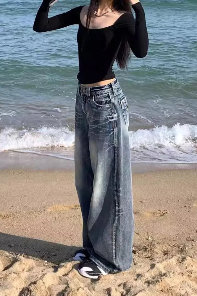 Oversized Vintage Denim Jean