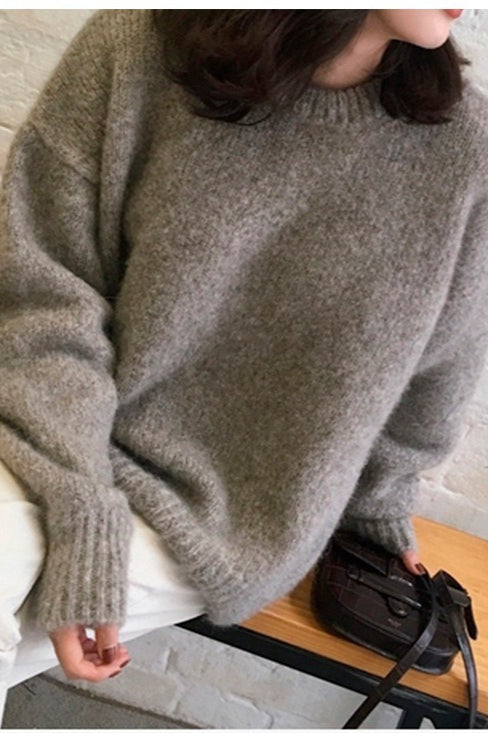Loose Retro Style Sweater