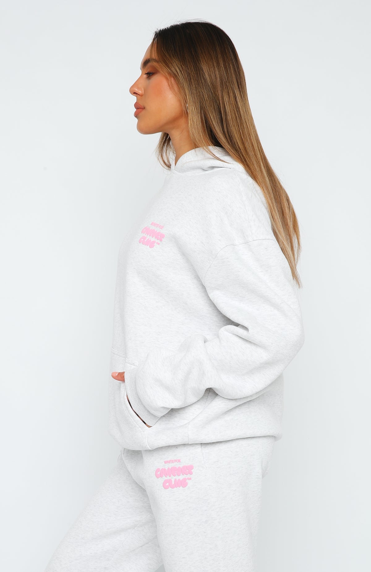 Comfort Club Oversized Mist Hoodie