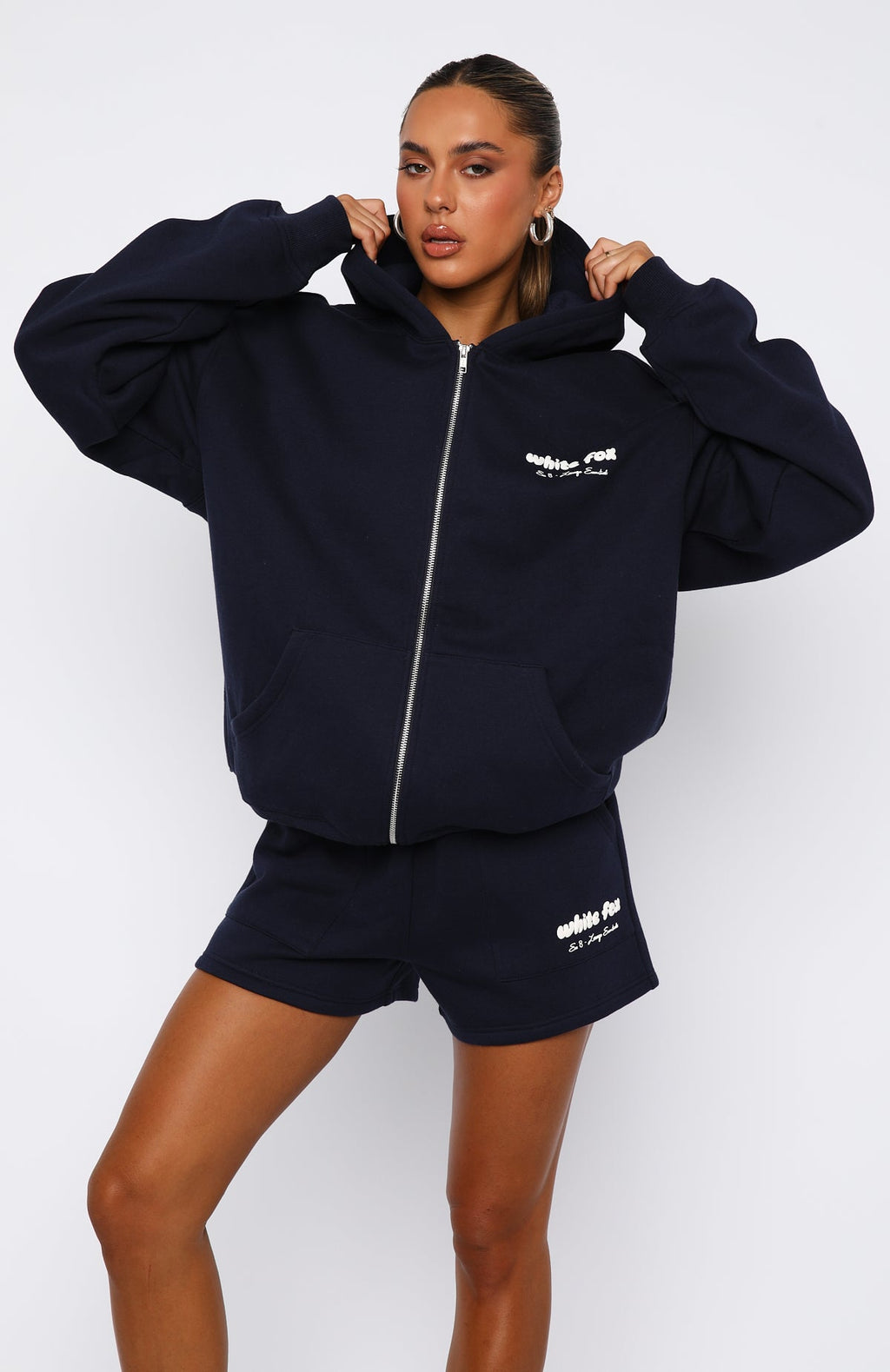 Era Zip Front Nautical Hoodie
