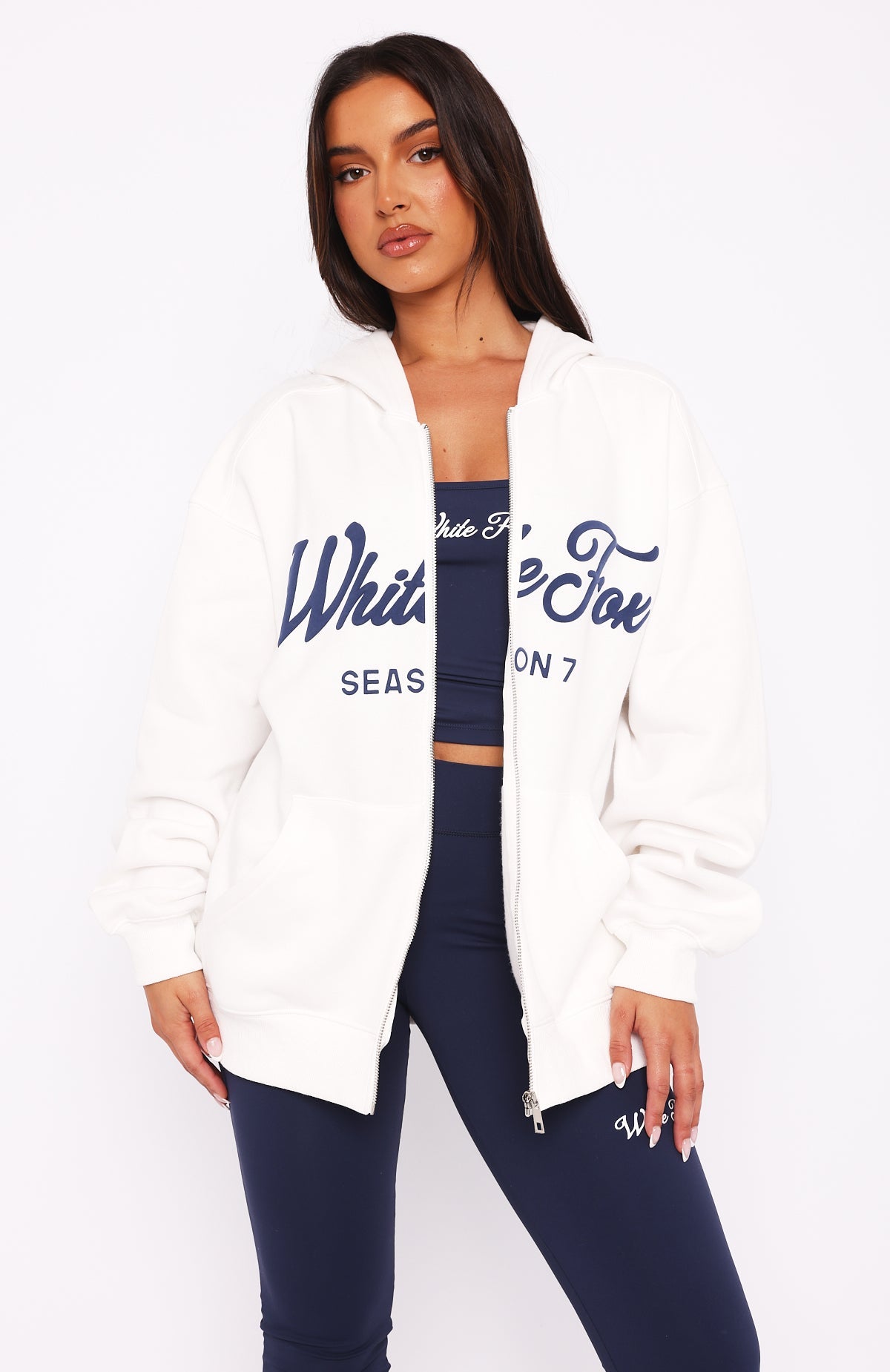 Season Zip Front Snow Hoodie