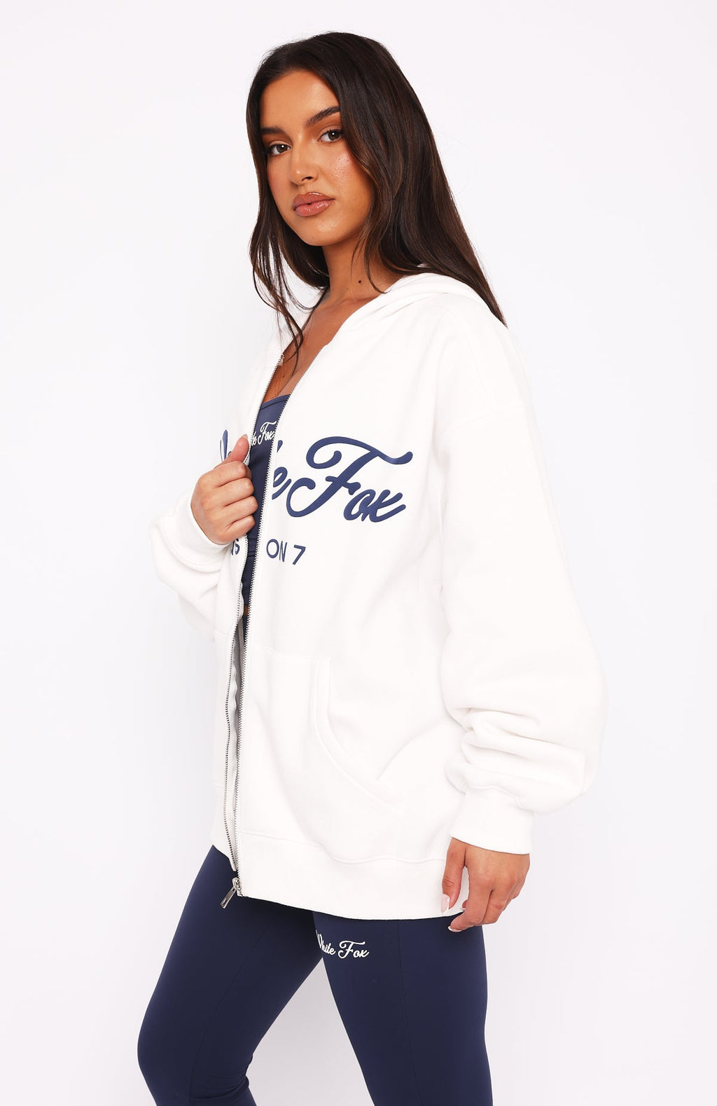 Season Zip Front Snow Hoodie