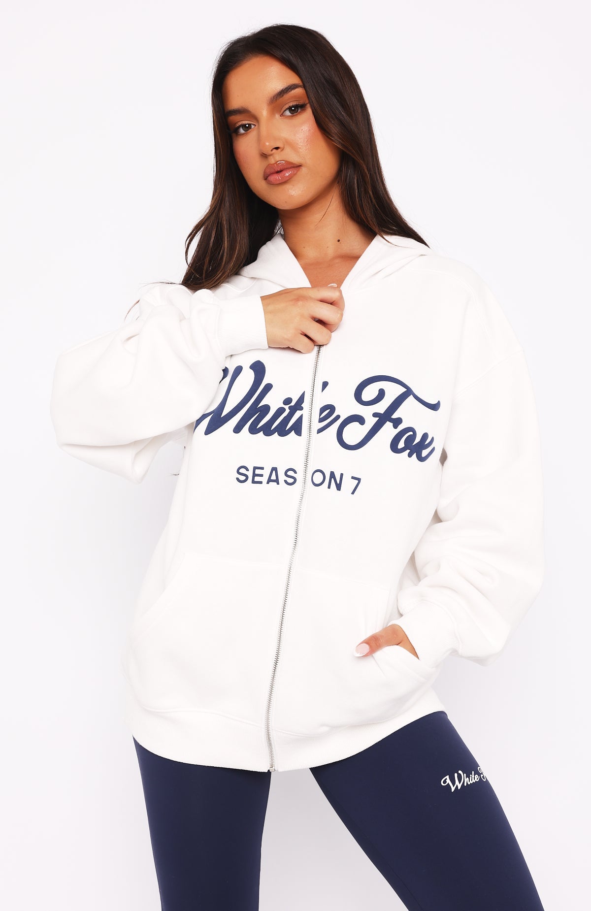 Season Zip Front Snow Hoodie