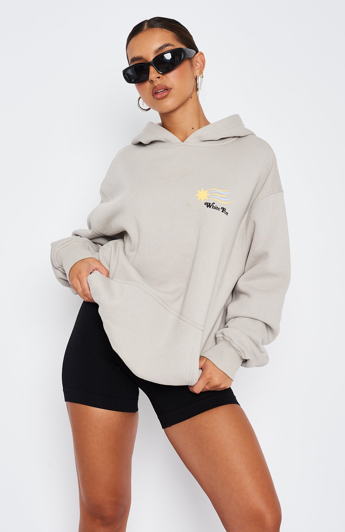 To The Moon Oversized Lunar Hoodie