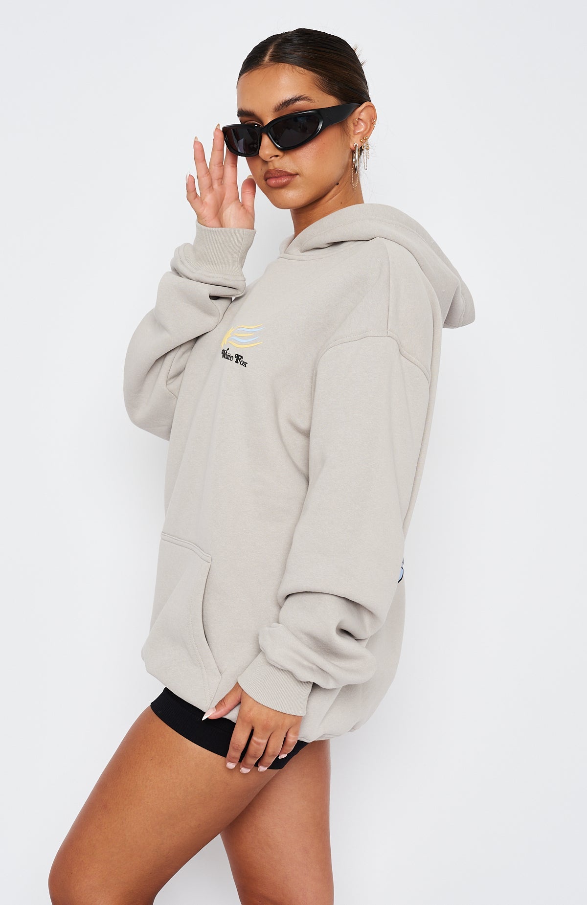 To The Moon Oversized Lunar Hoodie