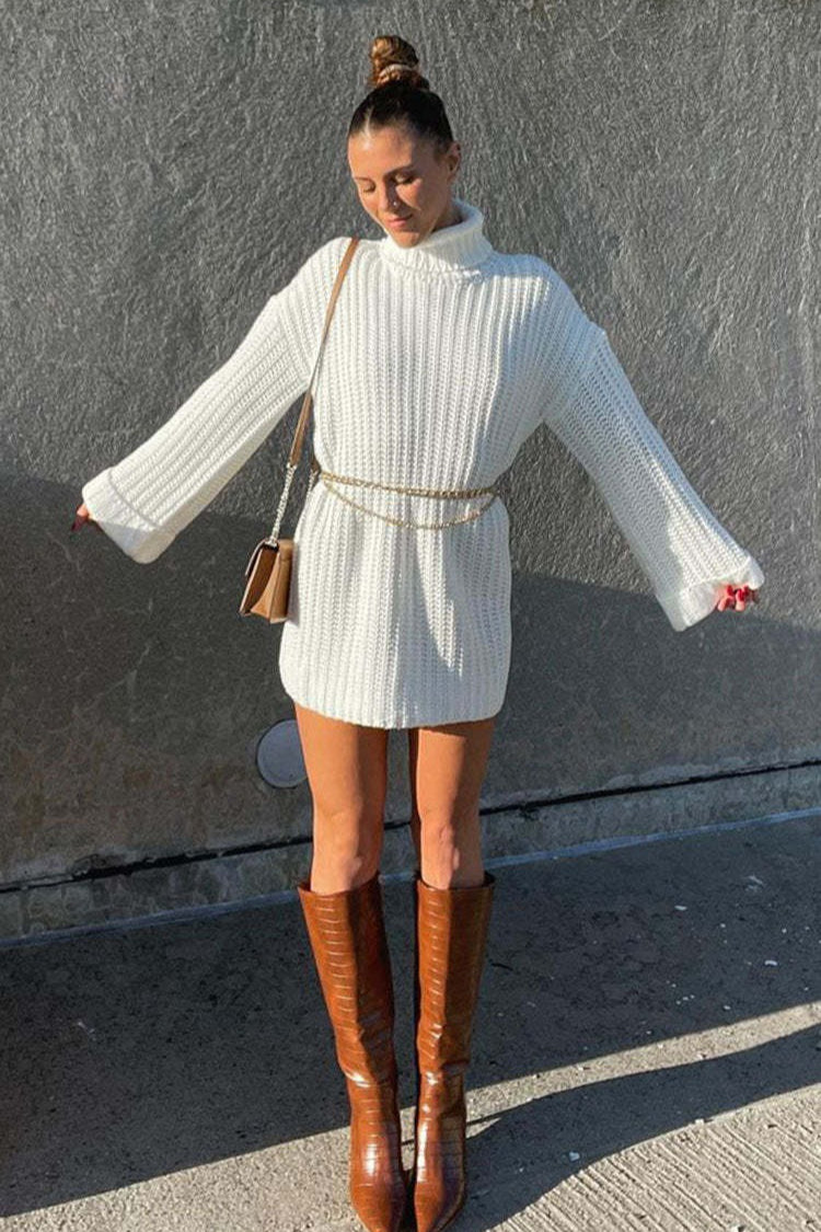 Cozy Knit Turtleneck Sweater