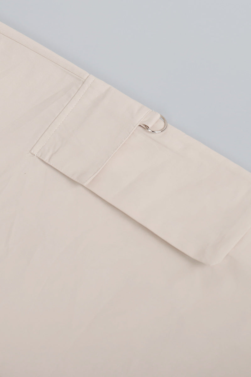 Drawstring Wide-Leg Pant