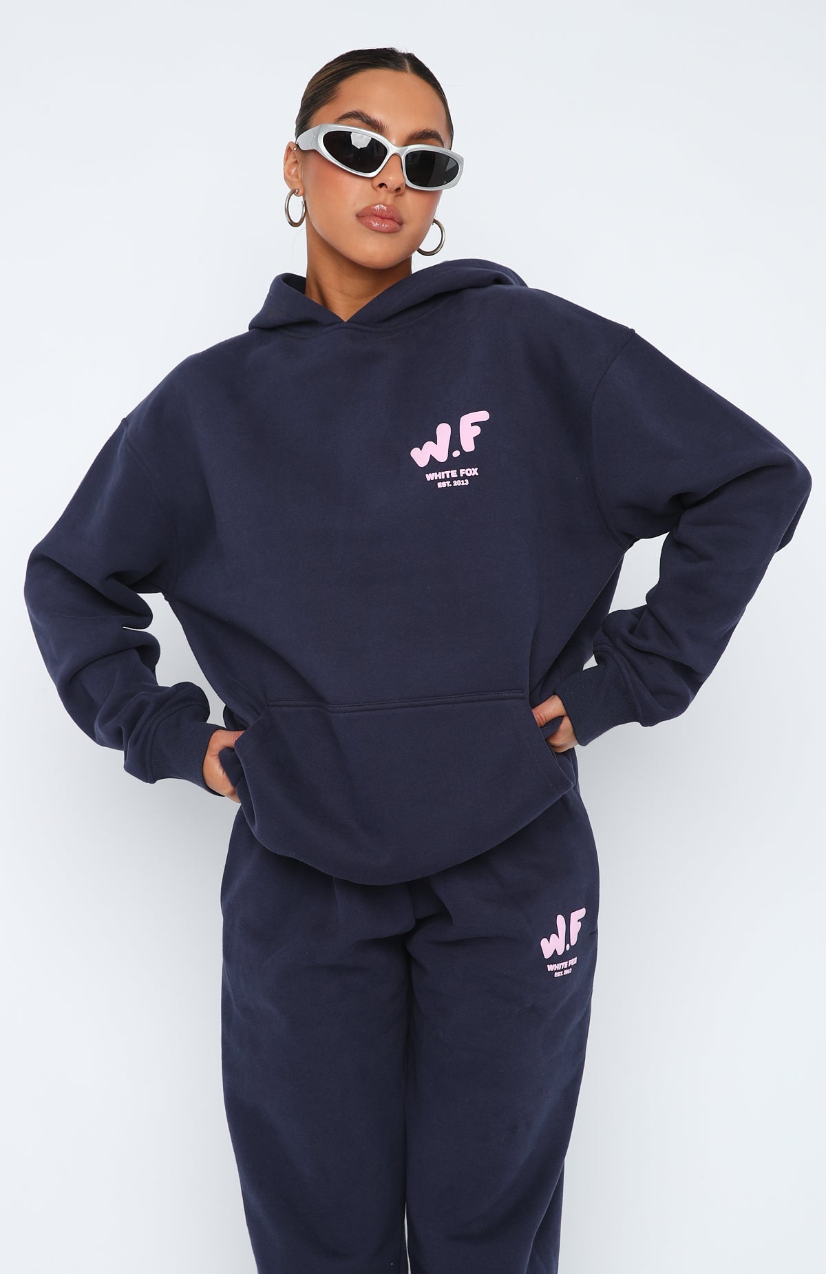 New Standard Oversized Navy Hoodie