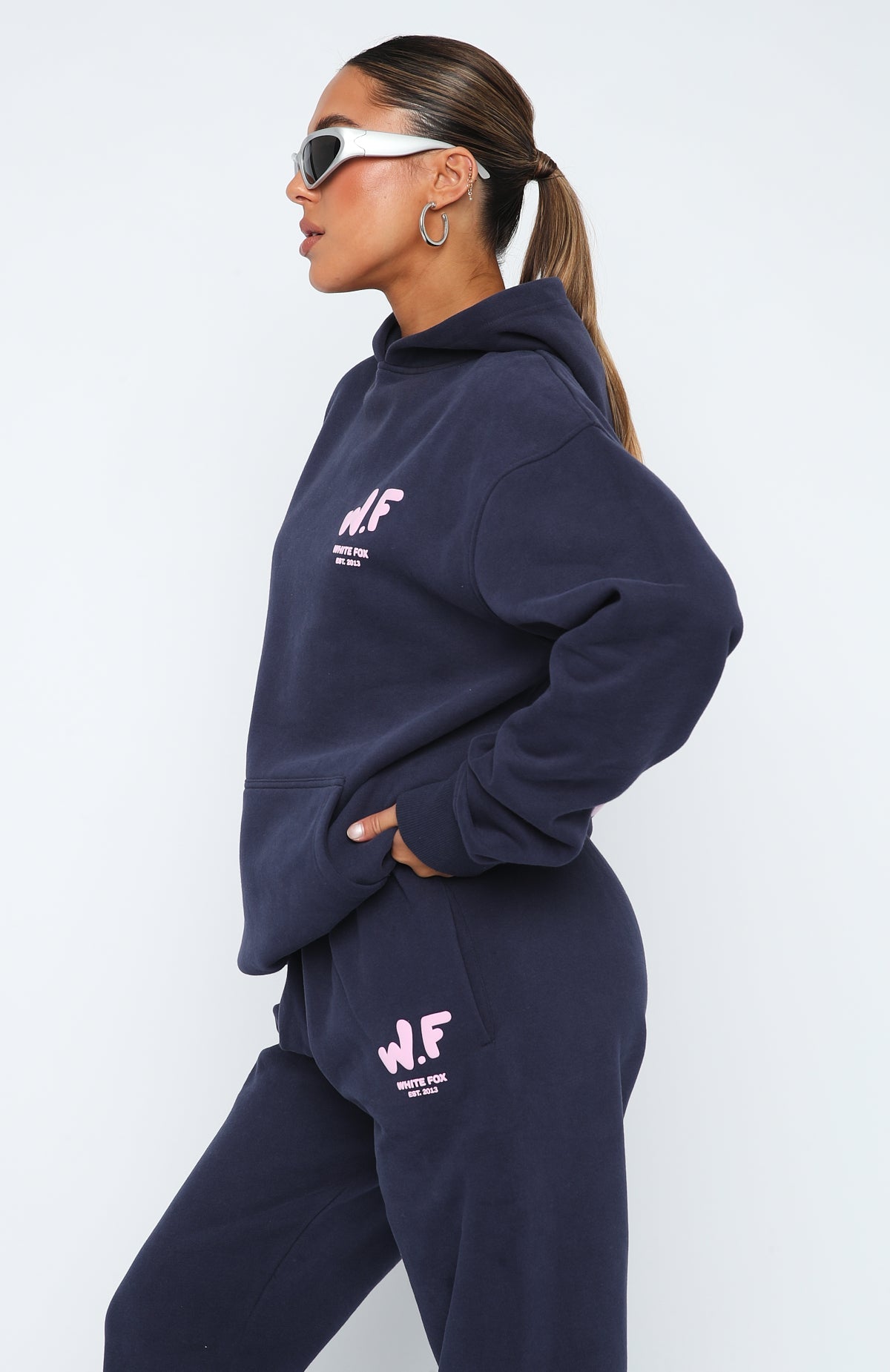 New Standard Oversized Navy Hoodie
