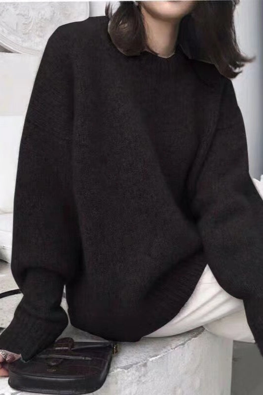Loose Retro Style Sweater
