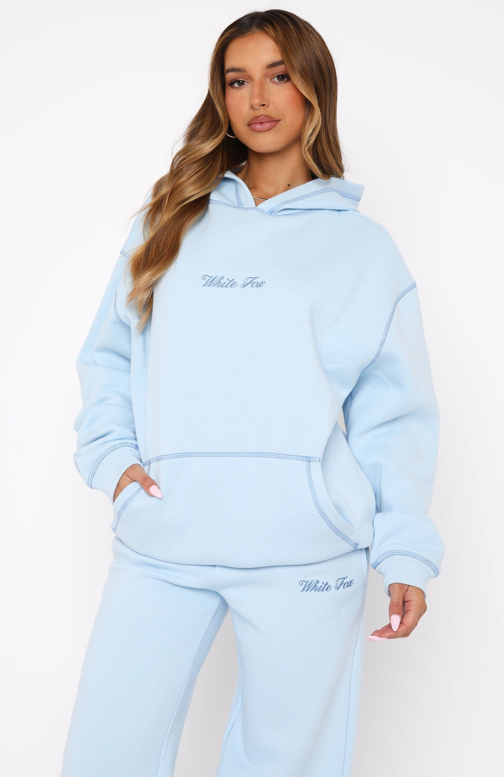 Instant Attraction Baby Blue Hoodie