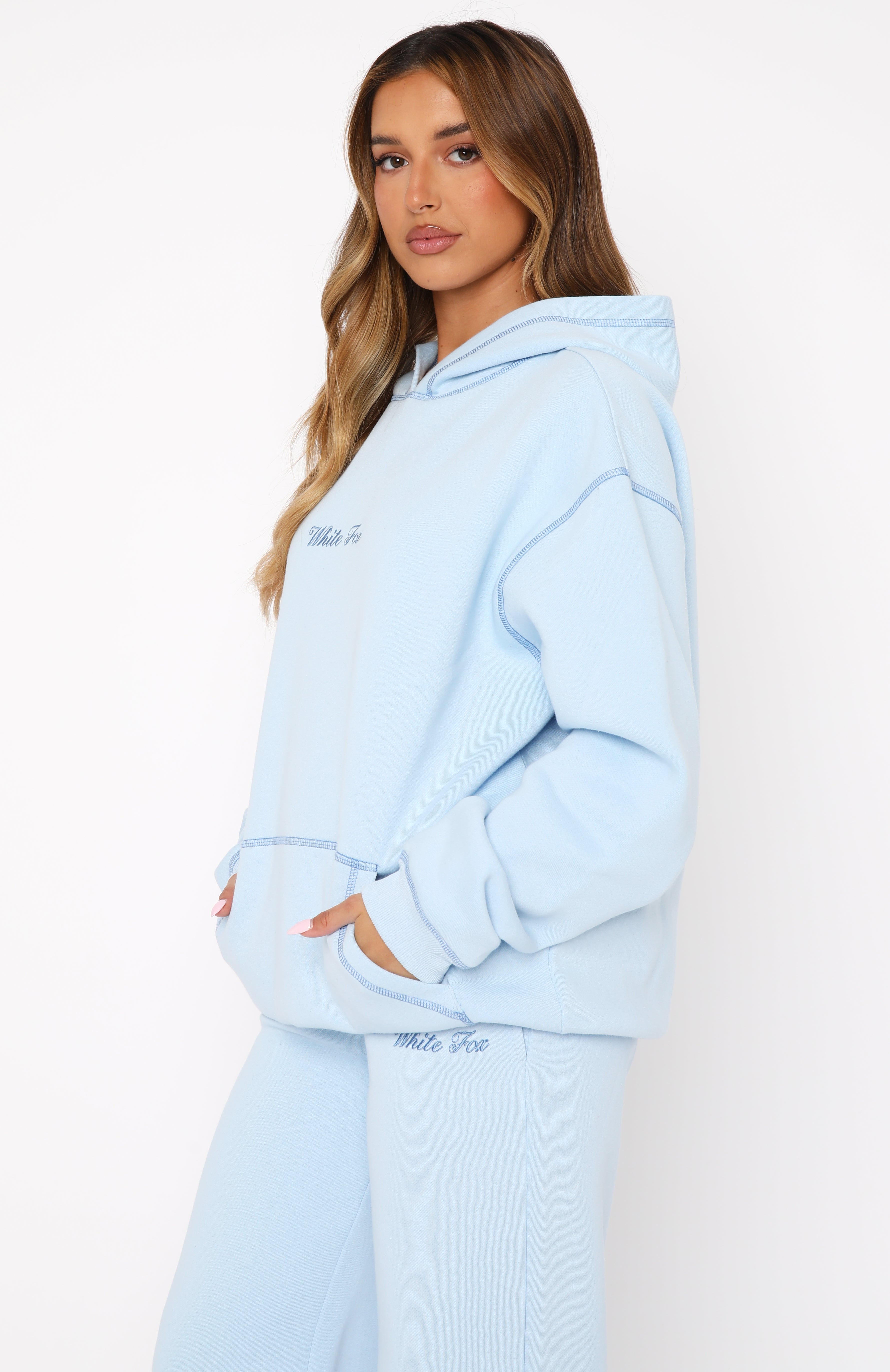 Instant Attraction Baby Blue Hoodie