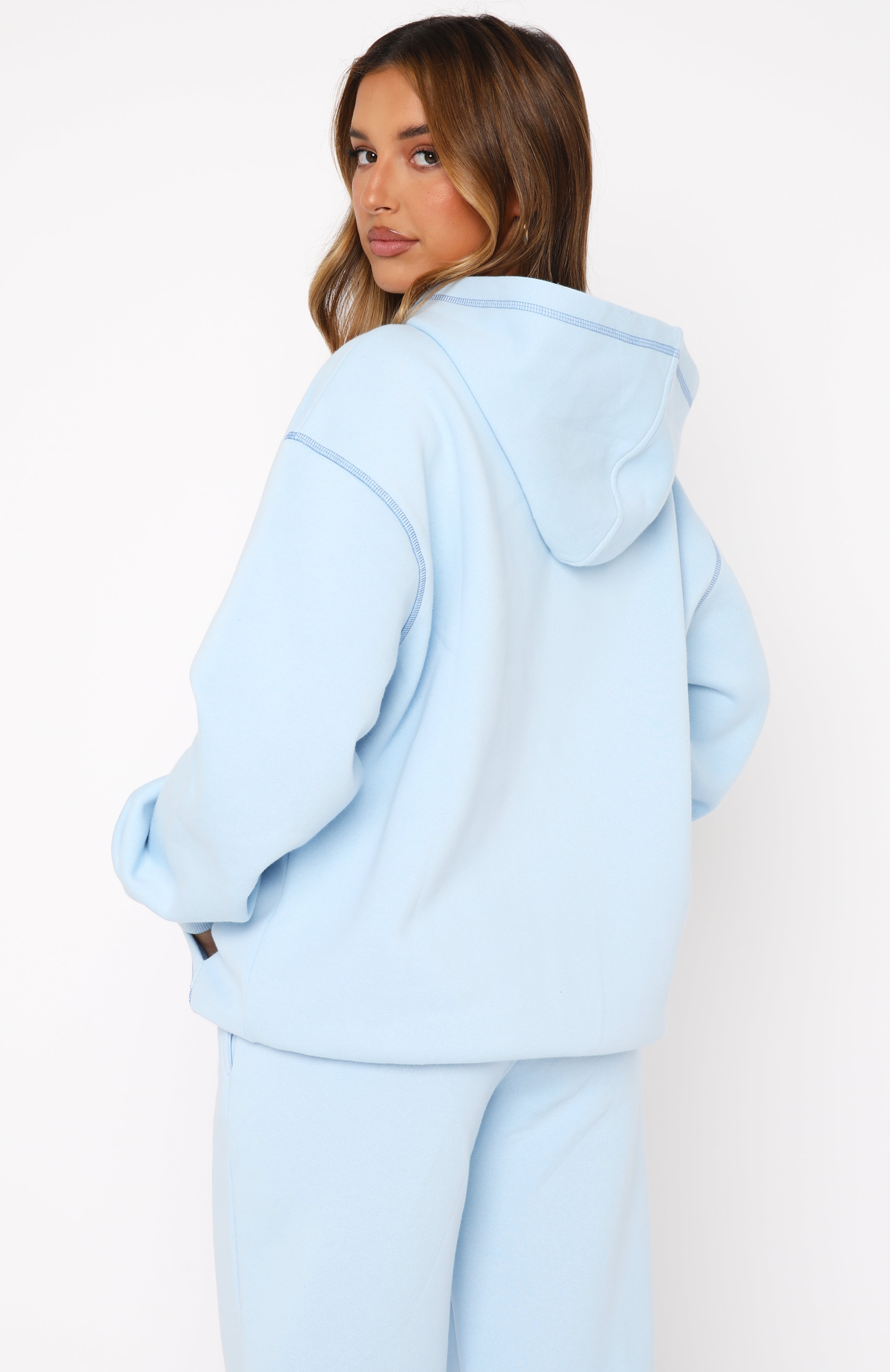 Instant Attraction Baby Blue Hoodie