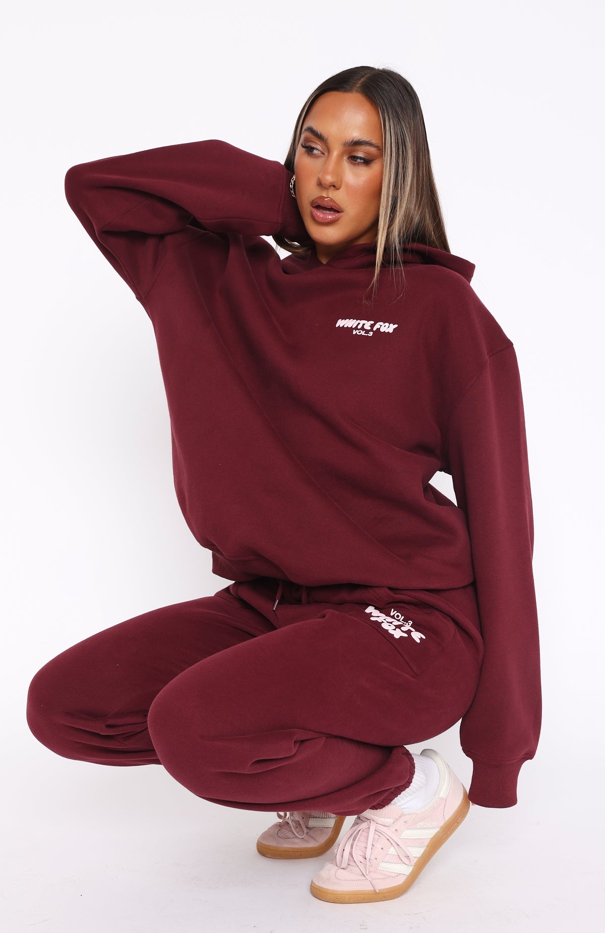Offstage Red Velvet Hoodie