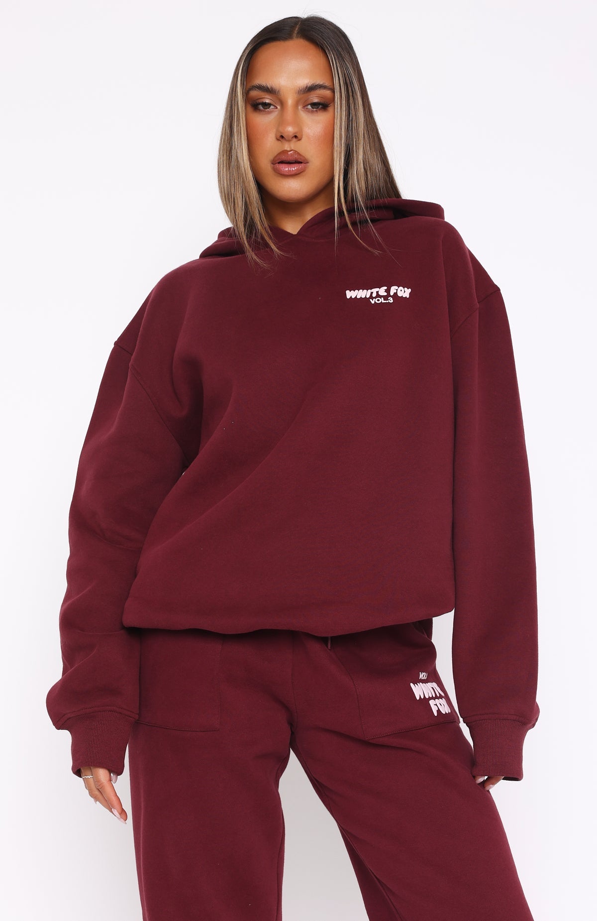 Offstage Red Velvet Hoodie