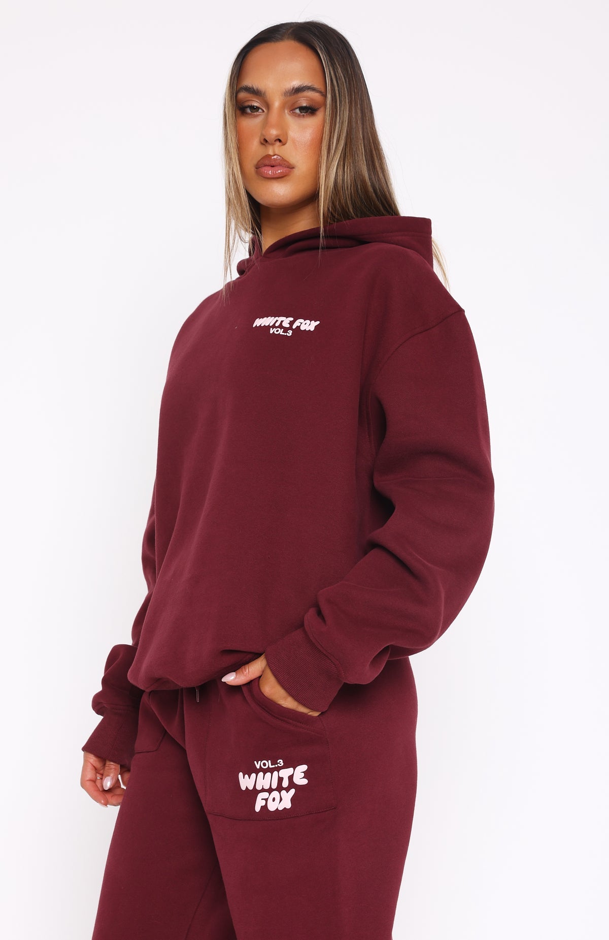 Offstage Red Velvet Hoodie