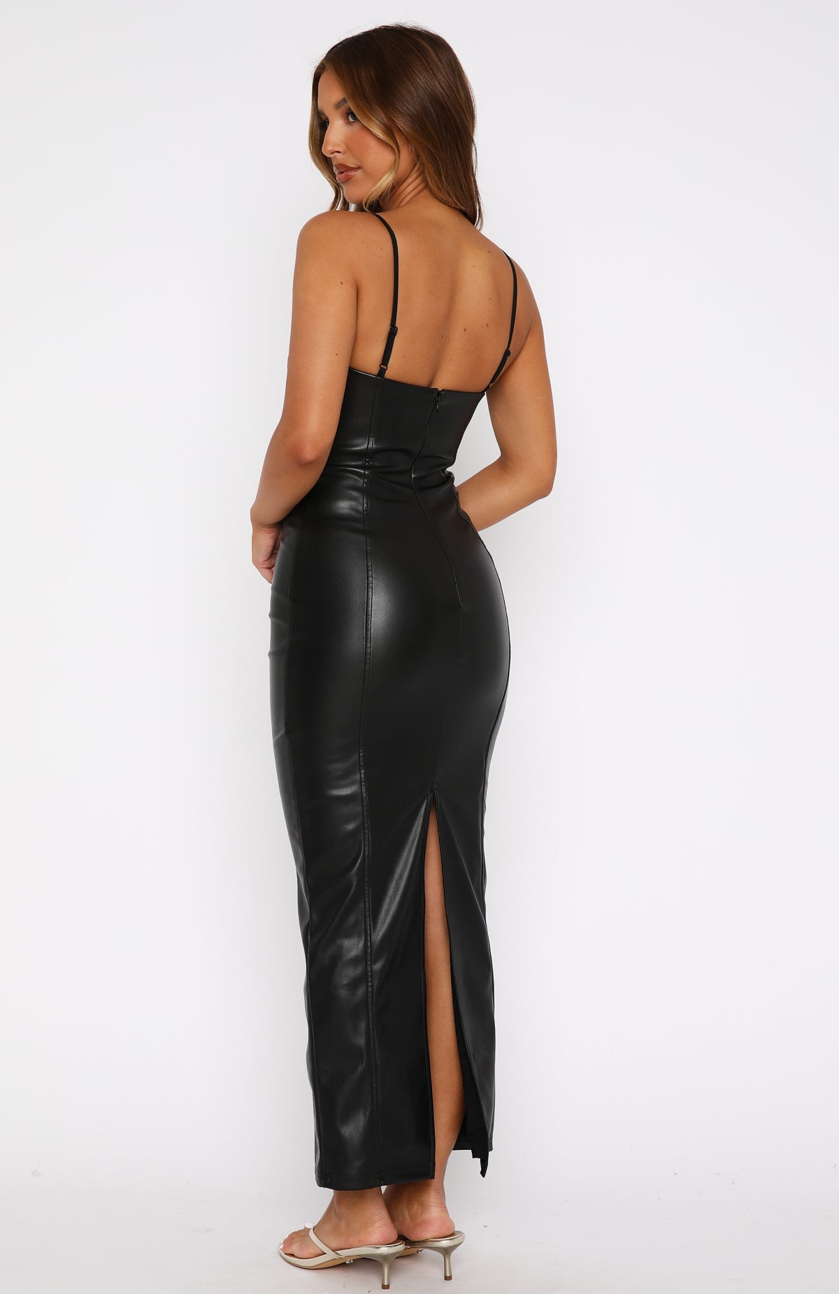 Black Timeless Style Midi Dress