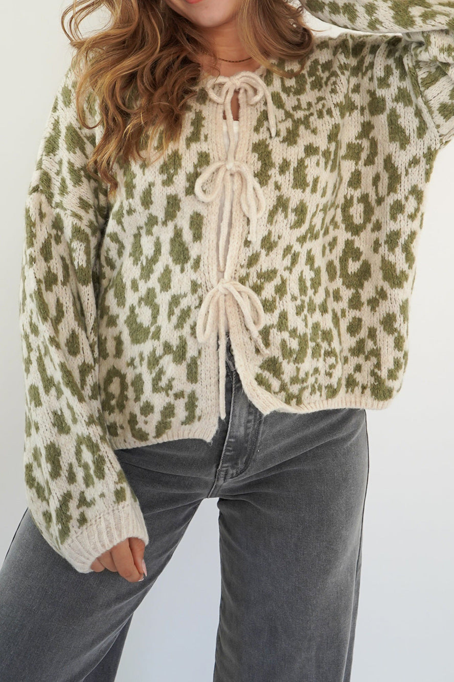 Colorblock Stripe Stitched Cardigan