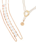 Pearl Chain Body Combo Gold Necklace