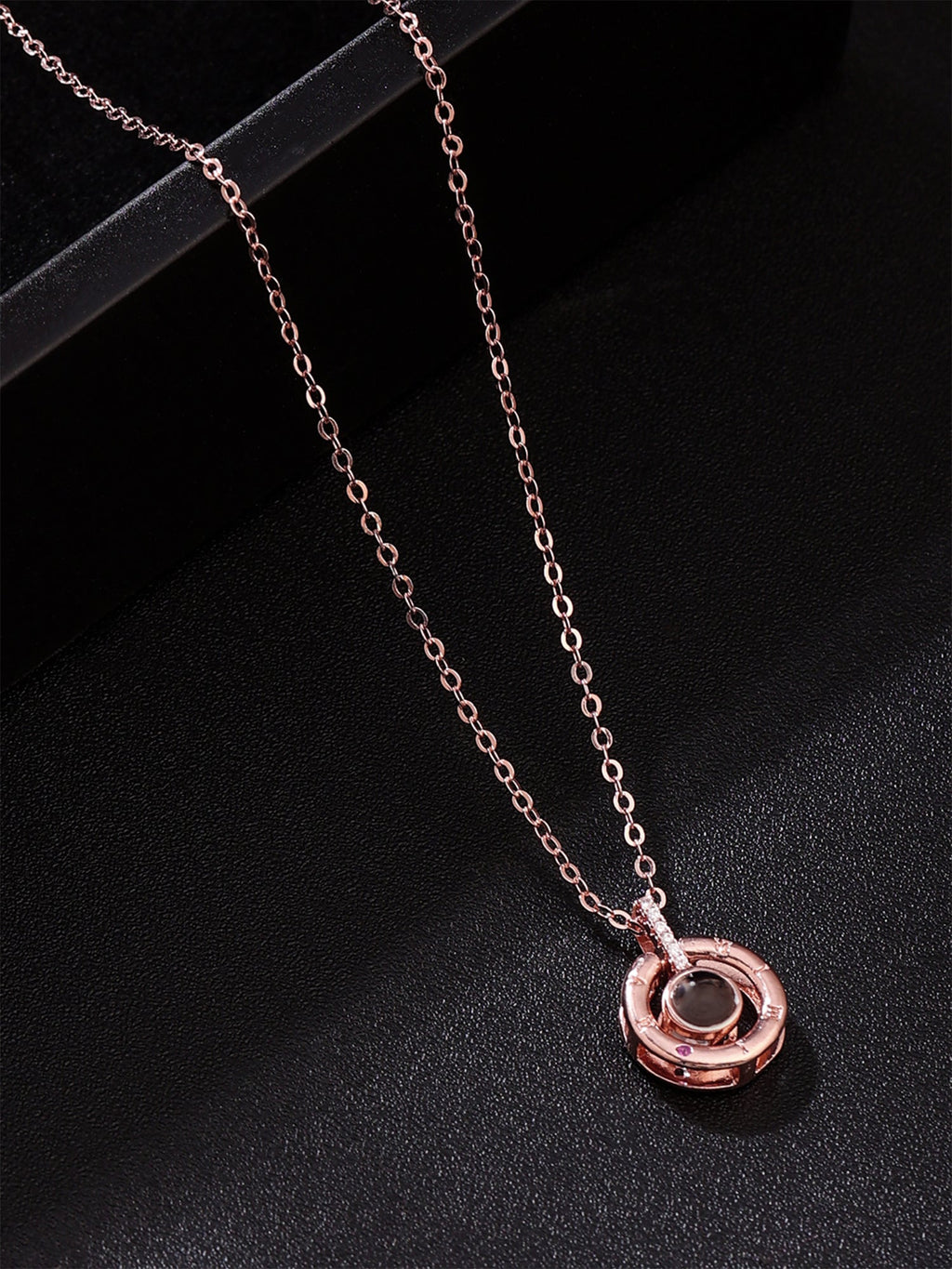 Rose Gold I Love You Pendant Necklace