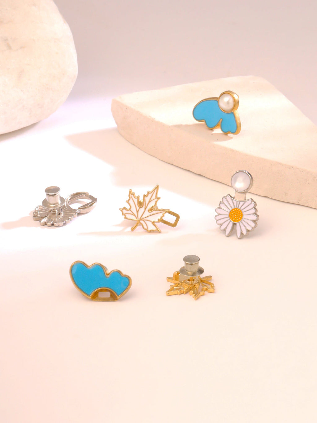 Multicolor Comfortable Nose Pin Ring