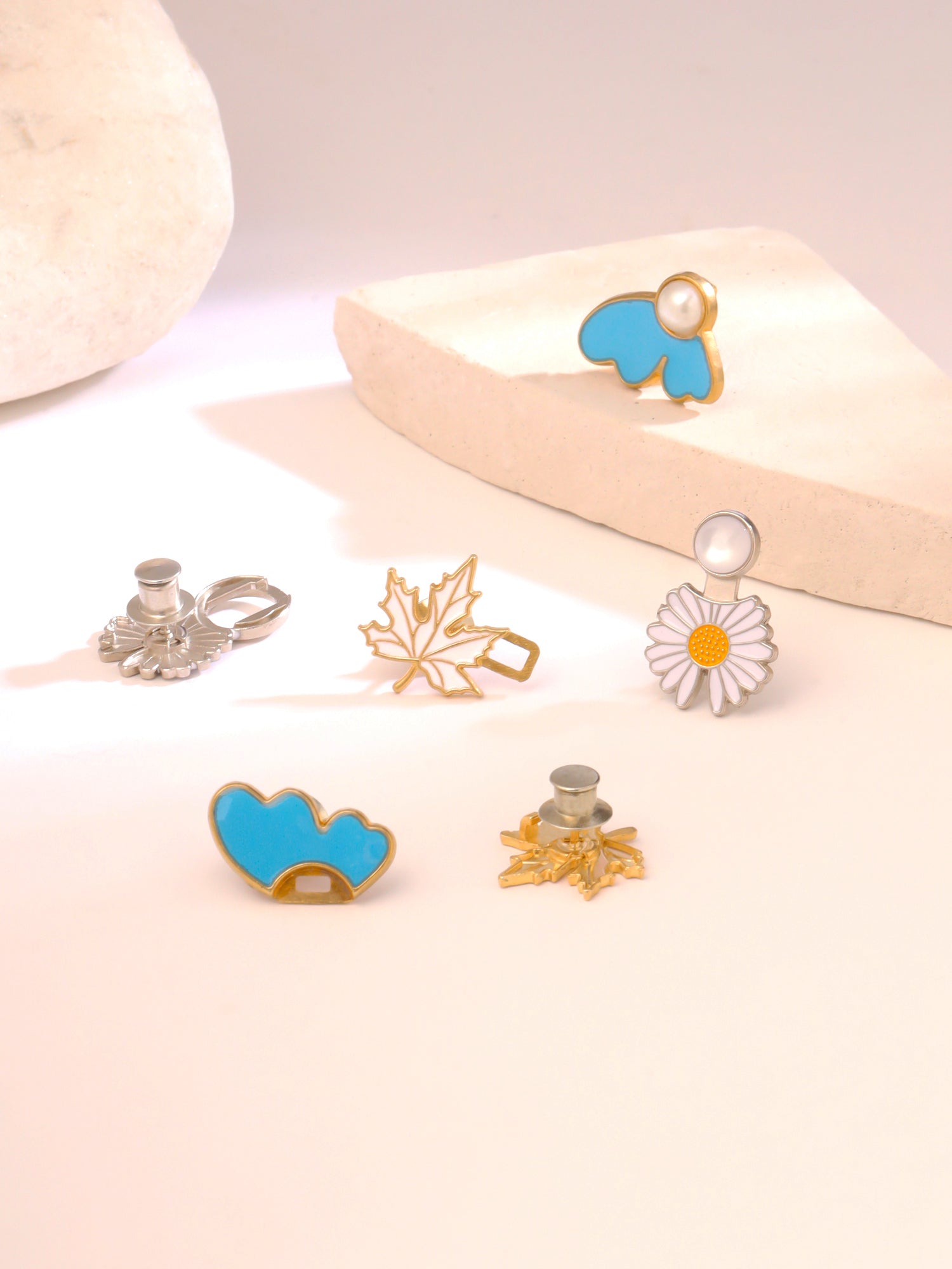 Multicolor Comfortable Nose Pin Ring