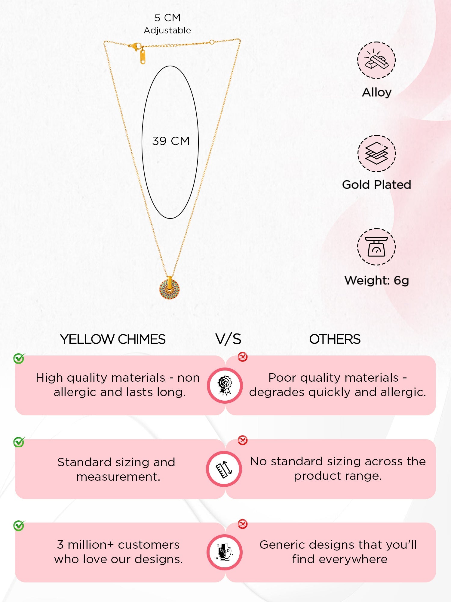 Simple Golden Chain Necklace