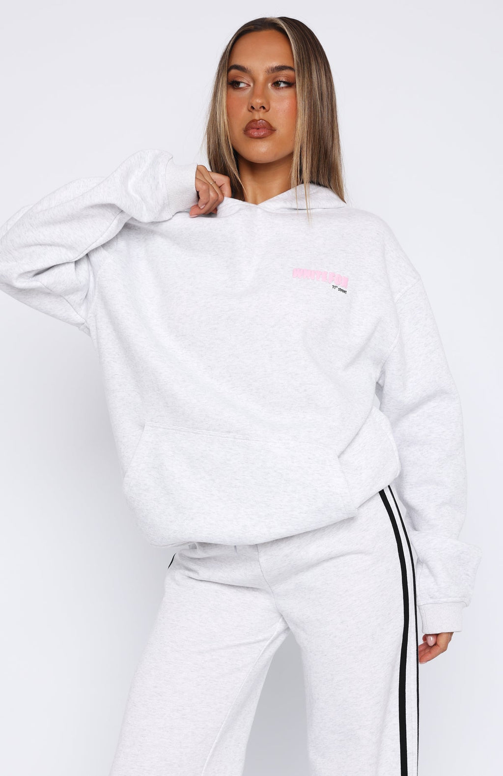 11th Street Lucky Leopard Splice Hoodie