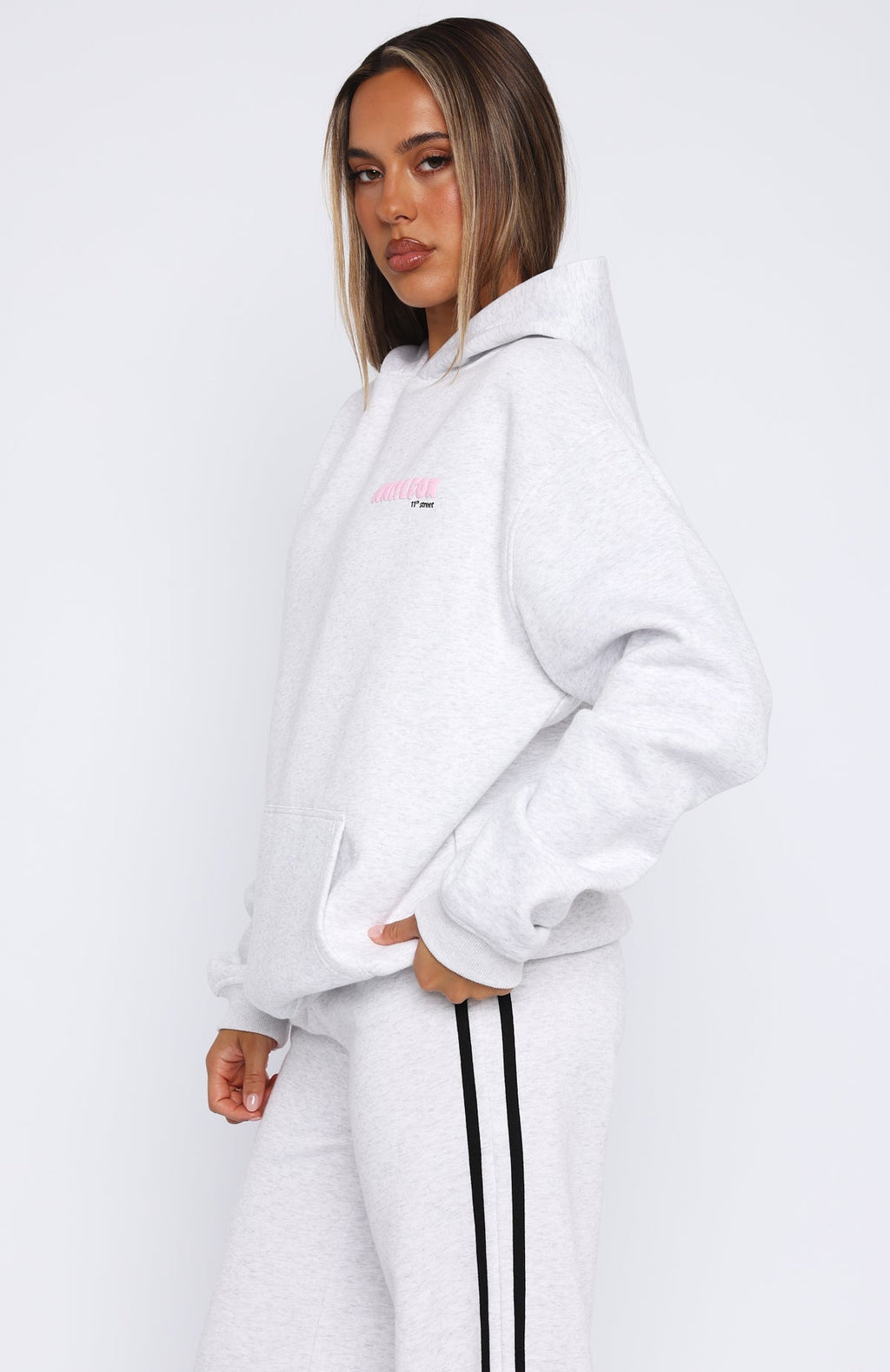 11th Street Lucky Leopard Splice Hoodie