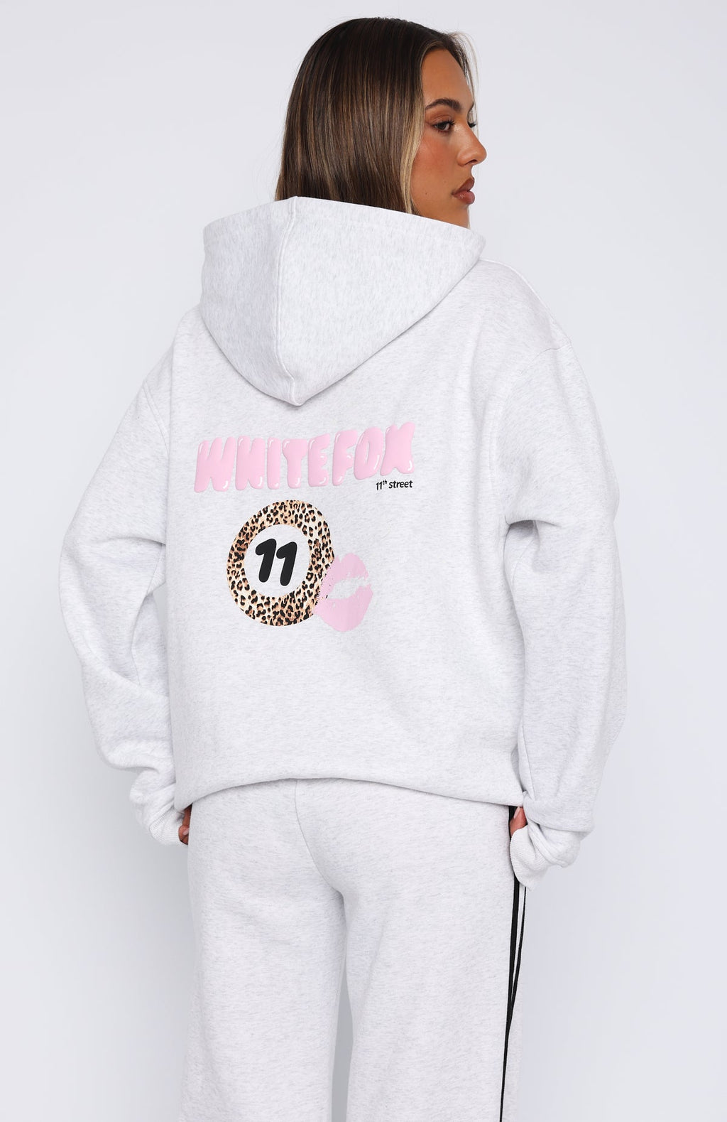 11th Street Lucky Leopard Splice Hoodie