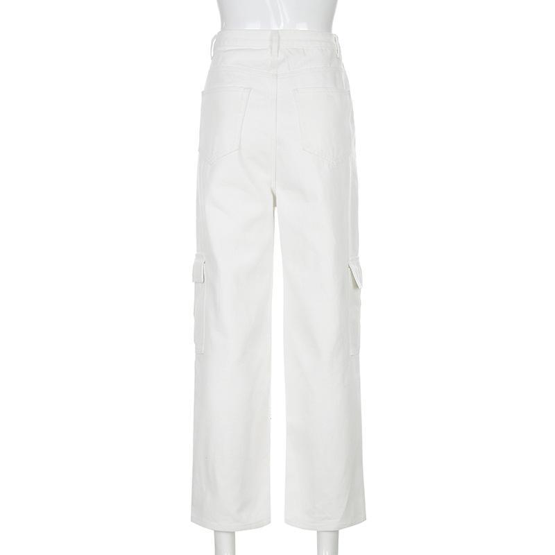 Mid Rise Trendy Cargo Loose Fit Jean
