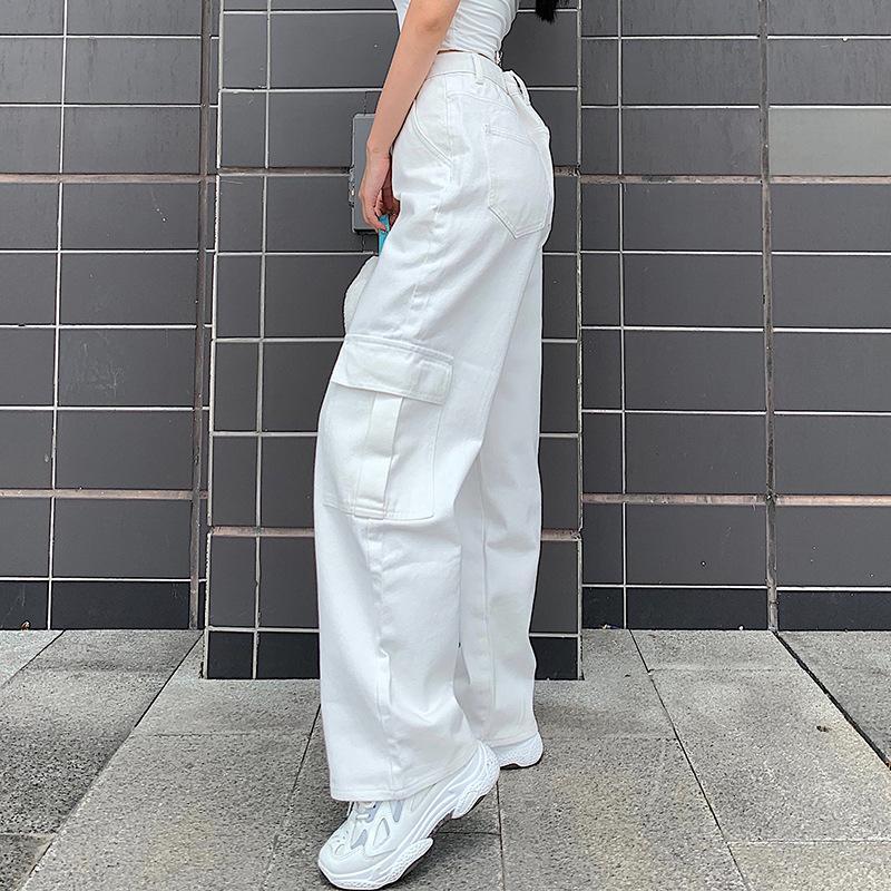 Mid Rise Trendy Cargo Loose Fit Jean
