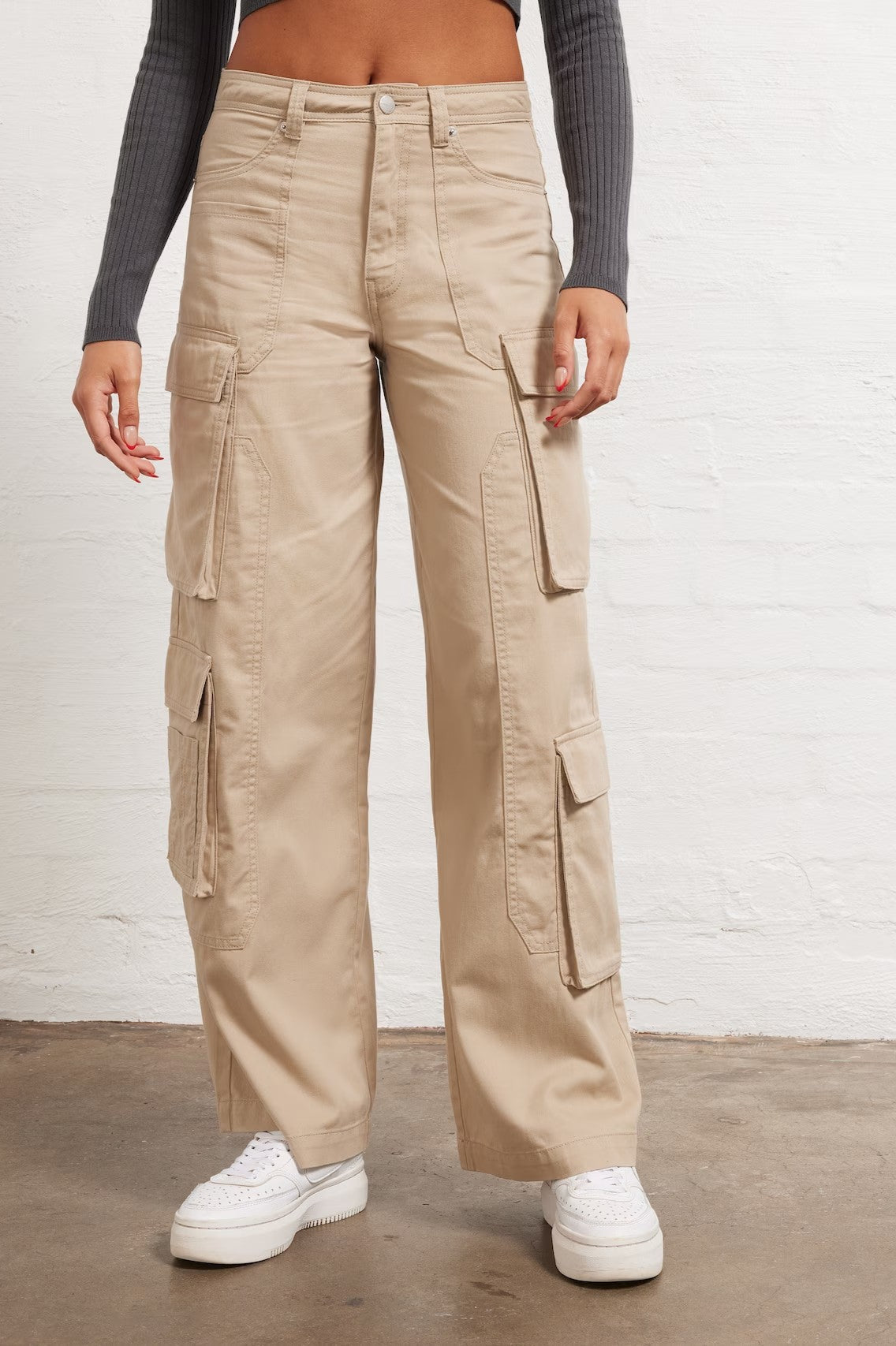 Retro American High-Rise Straight Pant