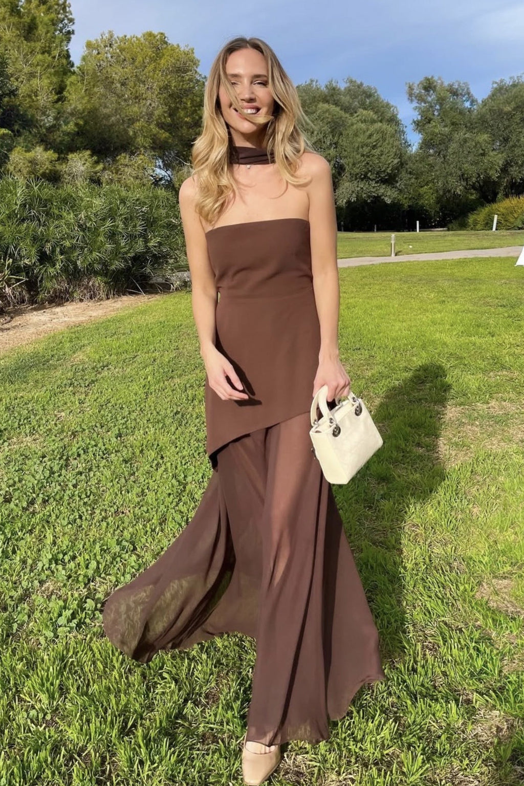 Refined Strapless Sleeveless Maxi Dress