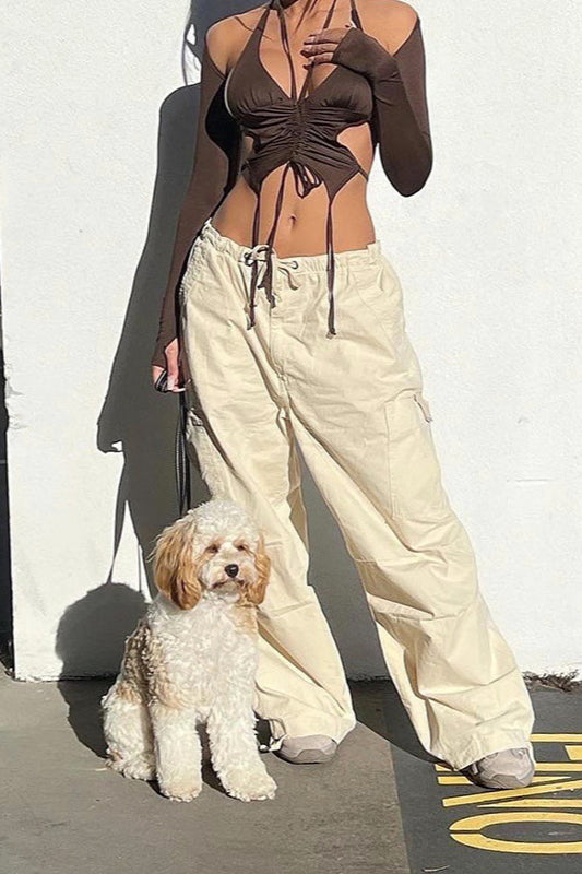 Inspired Cotton Parachute Pant