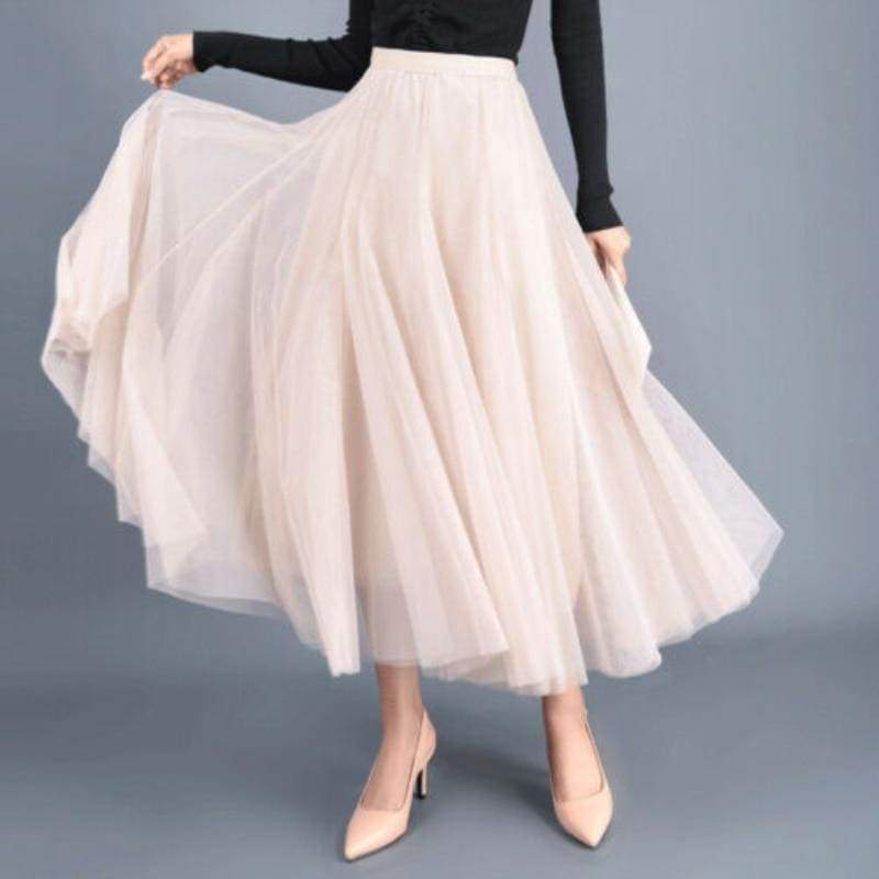 Boho Double Layer Flow Maxi Dress