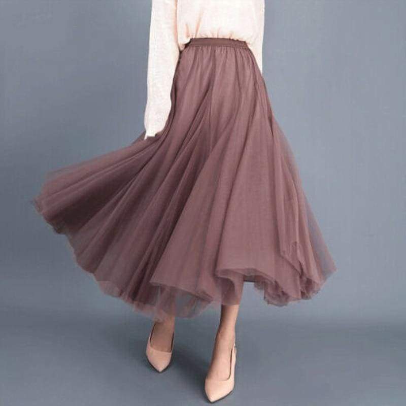 Boho Double Layer Flow Maxi Dress