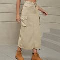High Waist Fit Bag Hip Y2K Street Summer Skirt