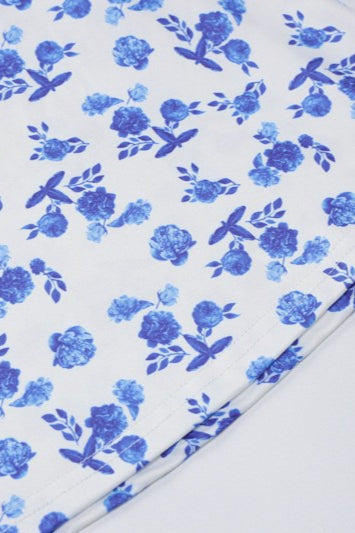 Slim Bodycon Strap Floral Dress