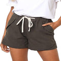 Linen Drawstring Pocket Comfort Short