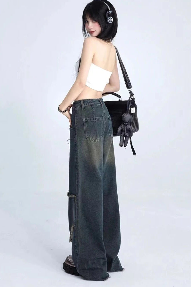 Vintage Star Wide Leg Jean