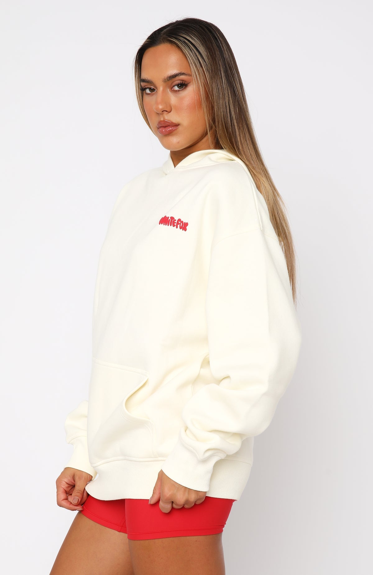Best Life Oversized Cream Hoodie