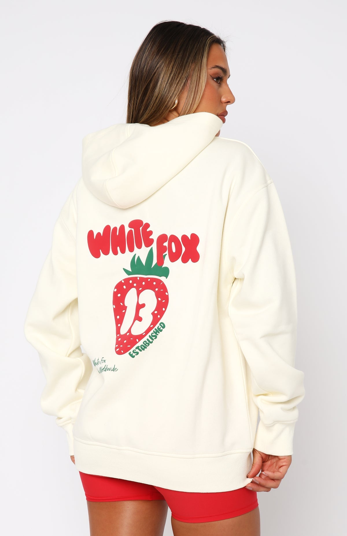 Best Life Oversized Cream Hoodie